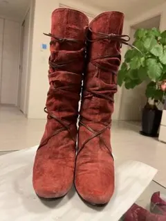 編み上げブーツ　本革