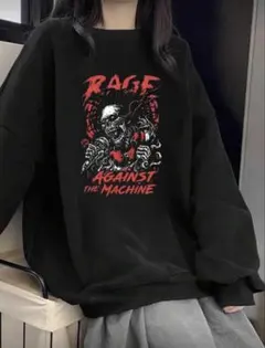 【新品】RATM スカル スウェットXL 黒 レイジ・アゲインスト・ザ・マシーン