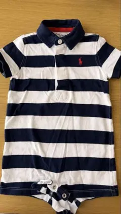 Ralph Lauren ボーダーロンパース 6M