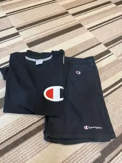 チャンピオン刺繍ビッグロゴセット