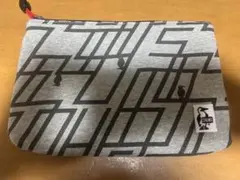 【美品】CHUMS チャムス ポーチ ショルダーバッグ 幾何学柄 グレーのサムネイル