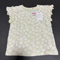 ELFINDOLL 花柄 フリル Tシャツ 100cm