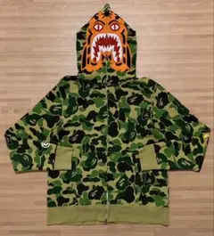 迷彩柄 シャークパーカー A BATHING APE - メルカリ