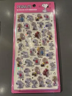 限定新品⭐︎PEANUTS スヌーピー 3Dステッカー
