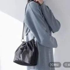 LOWRYS FARM LFリングツキキンチャクショルダー　ブラック