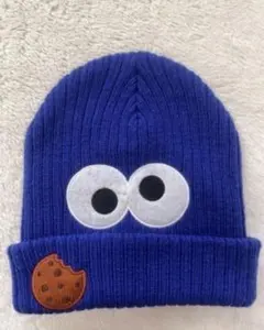 クッキーモンスター ビーニー帽子 USJ セサミストリート