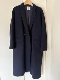 北欧暮らしの道具店　ウールチェスターコート　ネイビー 北欧暮らしの道具店 ウールチェスターコート ネイビー 北欧