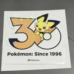 韓国限定】ポケモン 30周年記念ステッカー ピカチュウ - メルカリ