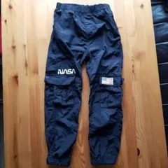 NASA カーゴパンツ 黒 キッズ　130