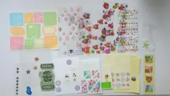 シールセット ステッカー 使いかけ まとめ売り