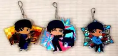名探偵コナン　赤井秀一　アクリルキーチェーン3個セット