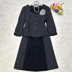 美品 セオリーリュクス ワンピース セットアップ フォーマル 入学式 卒業式40