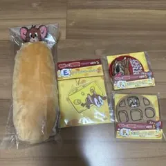 ジェリー4種セット　トムとジェリーハッピーくじ