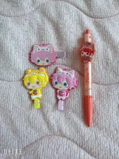 ヘアクリップとシャーペン【ストプリ　さとみ・るぅと・莉犬】