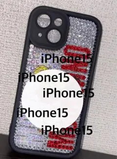 iPhoneケース デコ電 iPhone15Pro - メルカリ