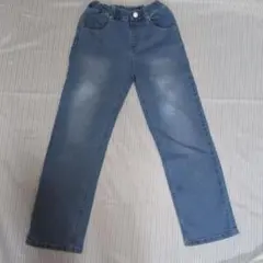 Right-on ライトオン ライトブルー デニム ストレート 140㎝