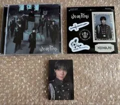 &TEAM We on Fire トレカ　ステッカー　NICHOLAS ニコラス