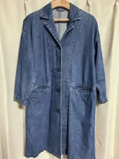 GU デニムジャケット・コート インディゴ ボタン付き