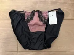 黒とピンクのレースショーツ Mサイズ