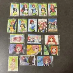 五等分の花嫁　ウエハースカード　まとめ売り