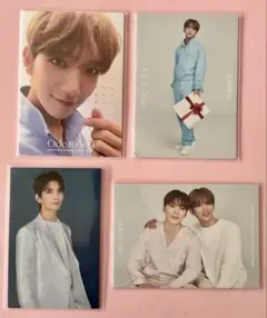 お値下げ　SEVENTEEN ジョシュア　自筆メッセージ入り　トレカ　4枚セット