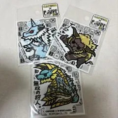 CAPCOM B-SIDELABEL ステッカー 3枚セット　モンスターハンターのサムネイル