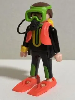 プレイモービル ダイバー フィギュア（スキューバダイビング）