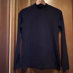 無印　ハイネックTシャツ　カットソー