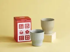 ユニクロ　UNIQLO 波佐見焼湯呑み（2色セット）