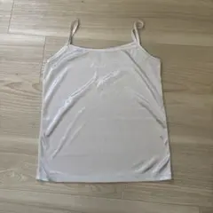ディーホリック　ホワイト ストラップ付きキャミソール