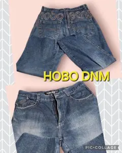 HOBO DNM JEANS　HOBO DNM バックプリントジーンズのサムネイル