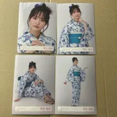 櫻坂46 増本綺良　2022年　浴衣衣装　コンプ　生写真