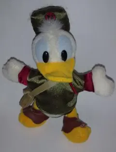 ディズニーランド　ドナルドダック　ぬいぐるみバッチ