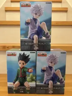 HUNTER×HUNTER ぬーどるストッパーフィギュア 3体セット