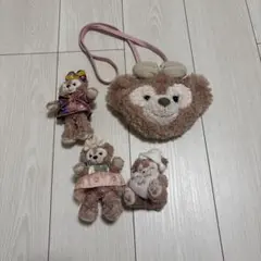 シェリーメイぬいぐるみストラップセット ぬいぐるみポシェット付き