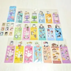 モフサンドブックマークコレクション　19枚　シークレット1種含む　シールおまけ付