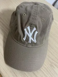 ニューエラ　キャップ　ベージュ