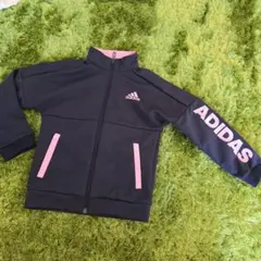 adidas ネイビー ジャージ120cm