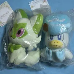 るか様専用です！ポケモン ぬいぐるみ ニャオハ クワッス 一番くじ