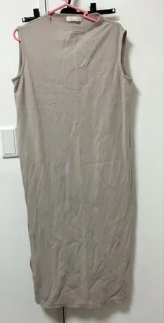 SENCE OF PLACE アーバンリサーチ リブ　ワンピース ゆったり