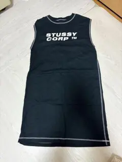 Stussy ブラック タンクトップ ワンピースのサムネイル
