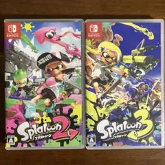 Switch スプラトゥーン2 3 セット　まとめ売り