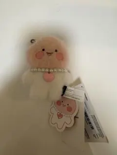 Kakao Friends Apeach パール付き ぬいぐるみ マスコットのサムネイル