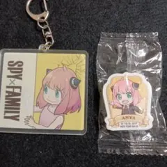 SPY×FAMILY スパイファミリー　アクリルチャーム＆消しゴム アーニャ