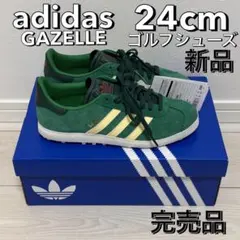 【完売品】新品 アディダス ガゼル ゴルフシューズ 24cm 箱ありのサムネイル