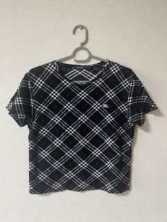 BURBERRY チェック柄 半袖Tシャツ 38のサムネイル