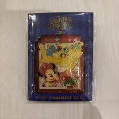 クリスマスファンタジー2015ピンバッジ ディズニー アンバサダーホテル 非売品