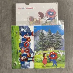 ミャクミャク アルプスの少女ハイジ クリアファイル 3枚セット