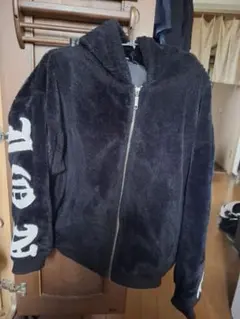 値下げ️⭕️黒いフリースジャケット Mサイズ
