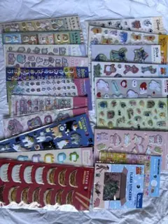 セリア　立体シール　まとめ売り20枚のサムネイル